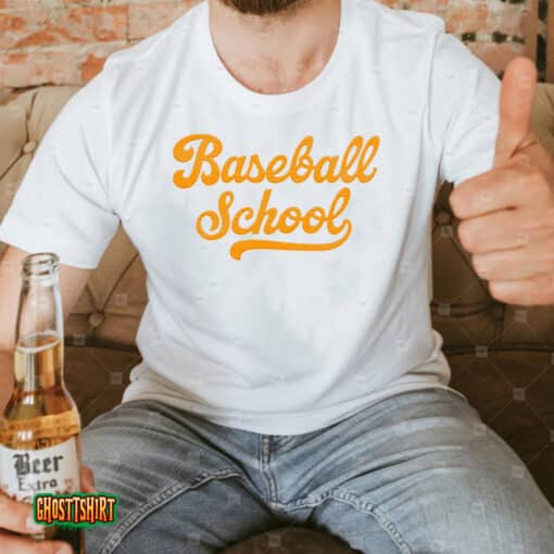 Baseball School Unisex T-Shirt