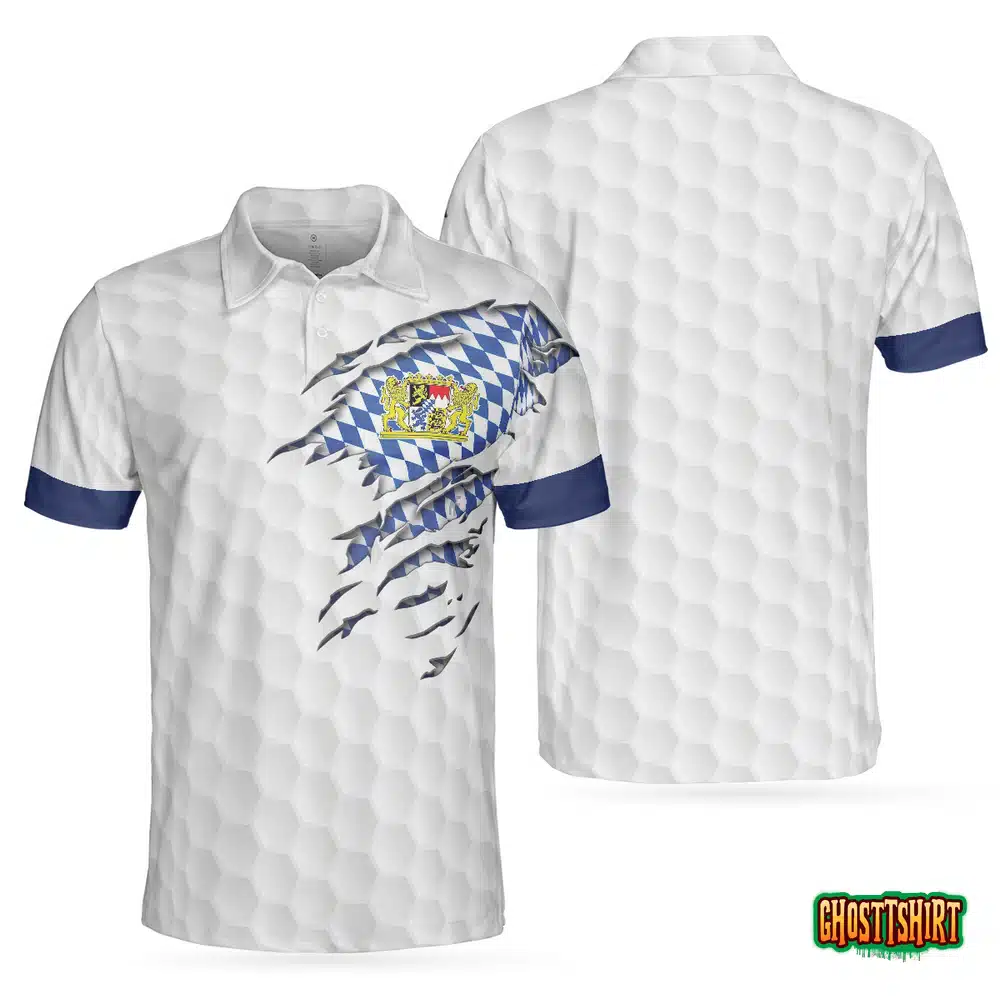 Bavaria Flag Golf Polo Shirt