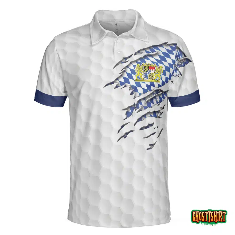Bavaria Flag Golf Polo Shirt