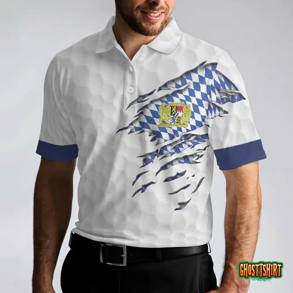 Bavaria Flag Golf Polo Shirt