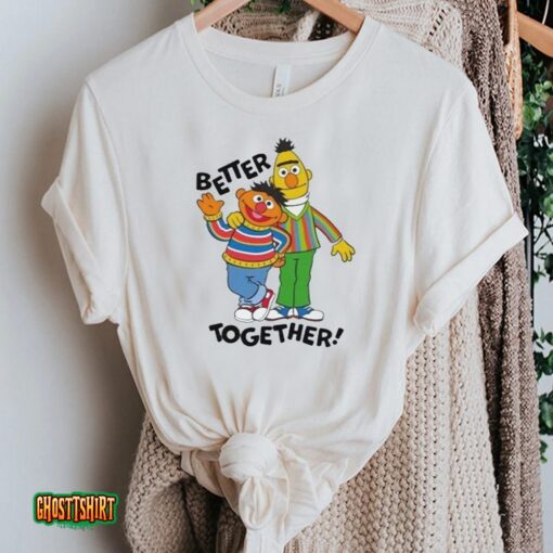 Bert And Ernie Better Together Kids Unisex T-Shirt