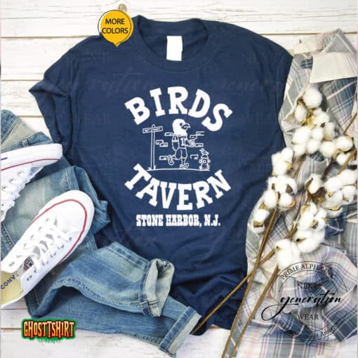 Birds Tavern Stone Harbor N.J. Unisex T-Shirt