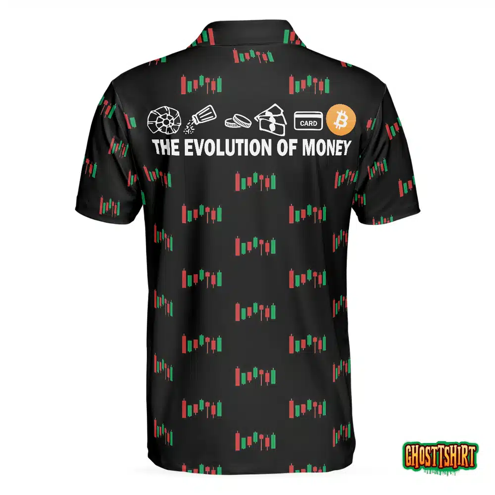 Bitcoin Trader Investment Polo Shirt