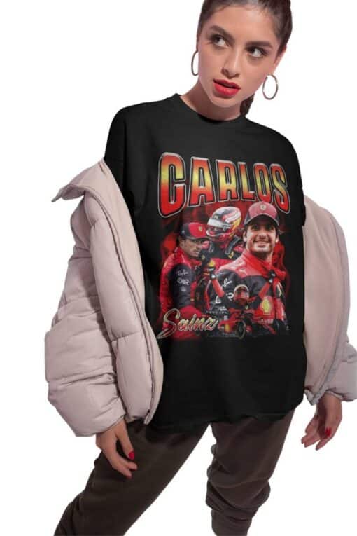Bootleg Carlos Sainz Jr. Rap Rapper Unisex T-Shirt