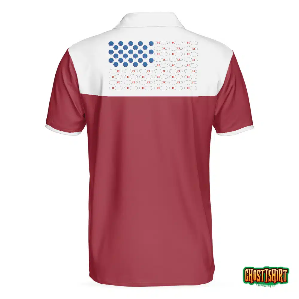 Bowling Skull Polo Shirt
