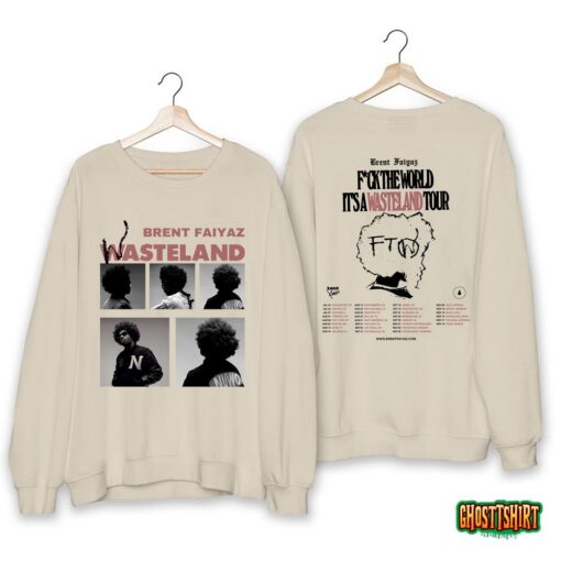 Brent Faiyaz It’s A Wasteland Tour 2023 Shirt
