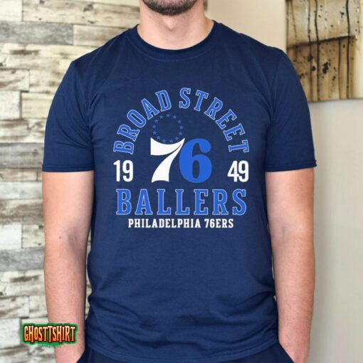 Broad Street Ballers Philadelphia 76ers Unisex T-Shirt
