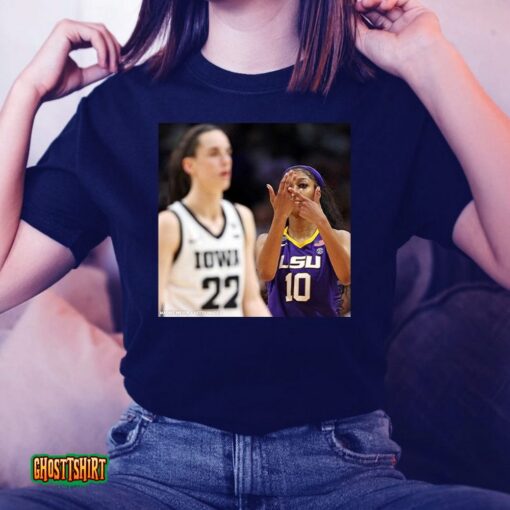Caitlin Clark Taunted By Angel Reese Unisex T-Shirt