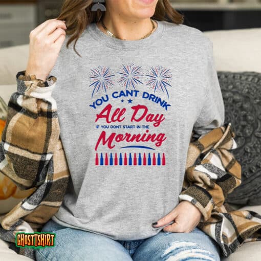 Can’t Drink All Day Usa Unisex T-Shirt