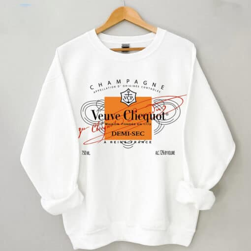 Champagne Veuve Rose Tennis Club Sweatshirt