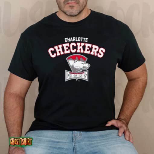 Charlotte Checkers Toddler Arch Unisex T-Shirt