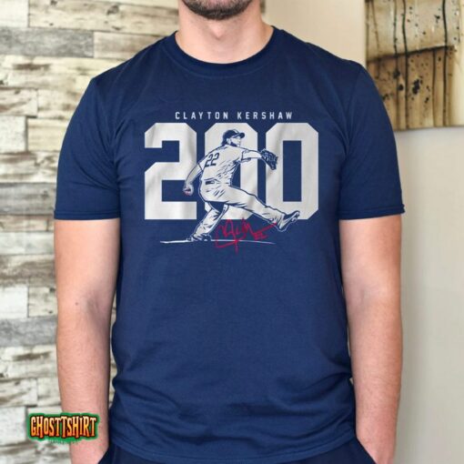 Clayton Kershaw 200 Unisex T-Shirt