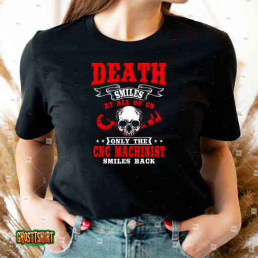 Cnc Machinist Profession Machine Tools Operator Machinery 2023 Unisex T-Shirt