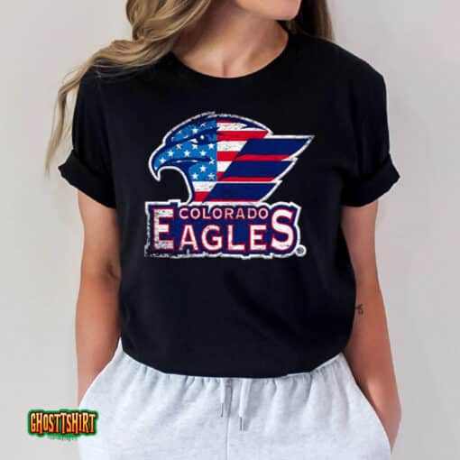 Colorado Eagles Patriotic Unisex T-Shirt