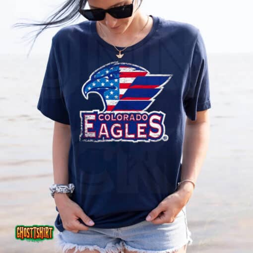 Colorado Eagles Patriotic Unisex T-Shirt