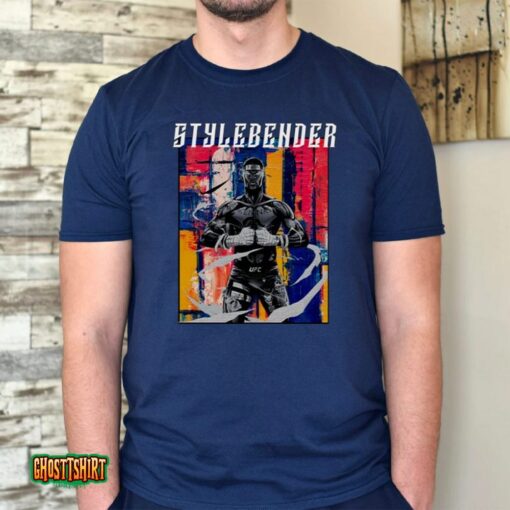 Colored Design Israel Adesanya Stylebender Unisex T-Shirt