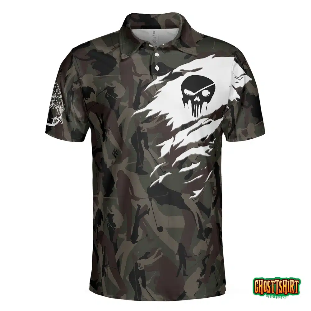 Coolest Golfing Grandpa Golf Polo Shirt