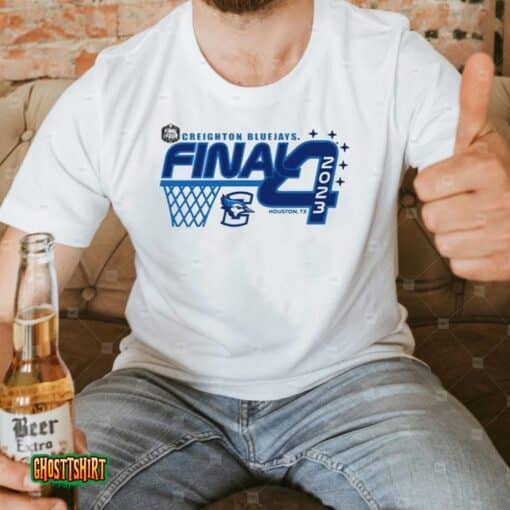 Creighton Bluejays 2023 Ncaa Men’s Basketball Tournament March Madness Final Four Oversized Unisex T-Shirt