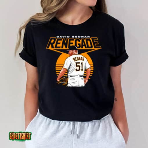 David Bednar Pittsburgh Pirates Renegade Unisex T-Shirt