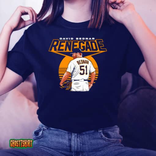 David Bednar Pittsburgh Pirates Renegade Unisex T-Shirt