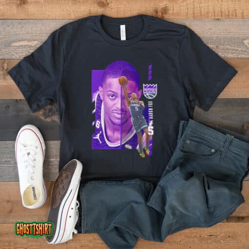 De’aaron Fox Sacramento Kings Player Name & Number Jump Pass Unisex T-Shirt