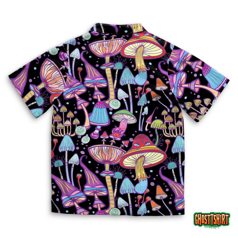 Decorative Mushrooms Hawaiian Beach Shirt