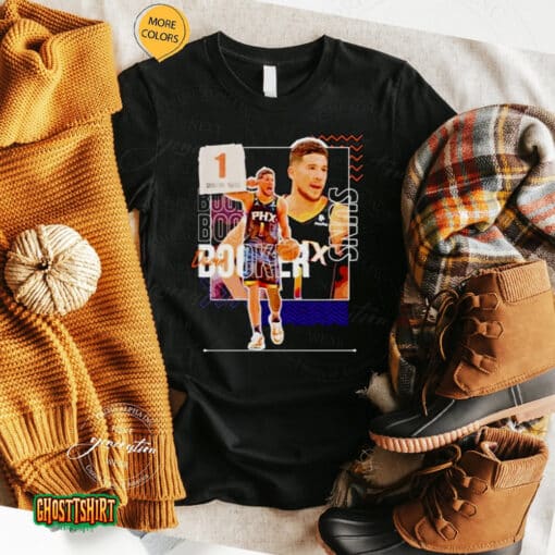 Devin Booker 1 Shooting Guard Phoenix Suns Basketball Poster Unisex T-Shirt