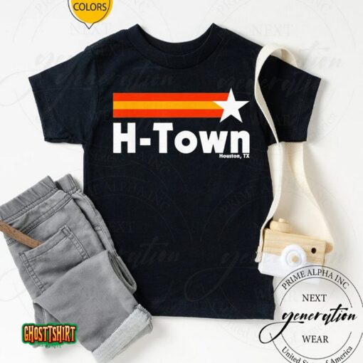Distressed Htown Houston Texas Strong Retro Houston Unisex T-Shirt