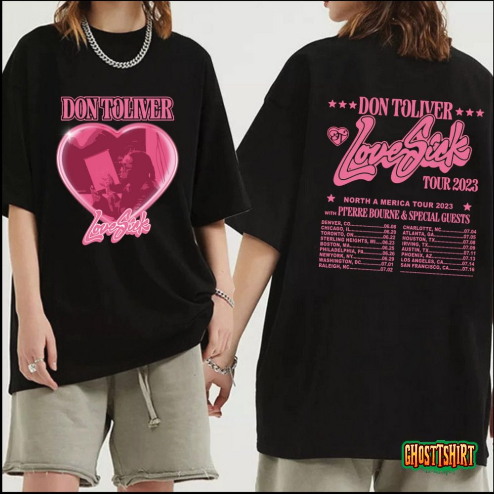 Don Toliver Love Sick Tour 2023 Shirt