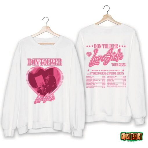 Don Toliver Love Sick Tour 2023 Shirt