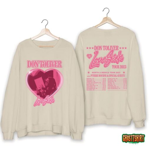 Don Toliver Love Sick Tour 2023 Shirt