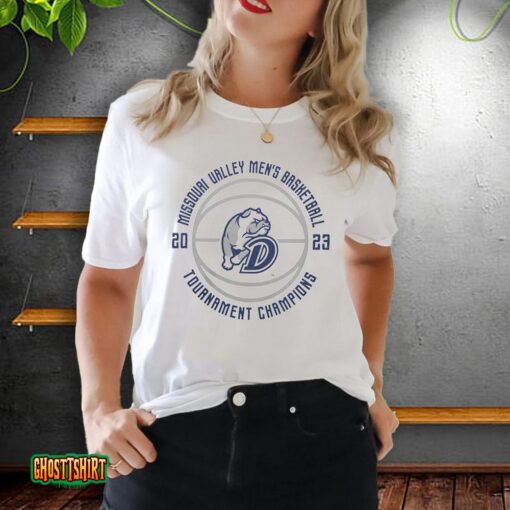 Drake Bulldogs Mb Missouri Valley Men’s Basketball Tournament Champions 2023 Unisex T-Shirt