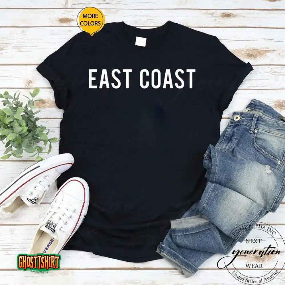 East Coast T Unisex T-Shirt Cool New Funny Ny New York Trendy Unisex T-Shirt