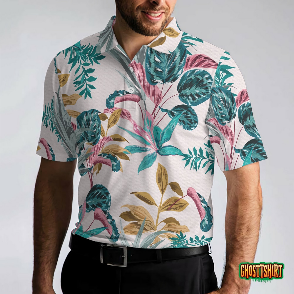 Exotic Tropical Plants Polo Shirt