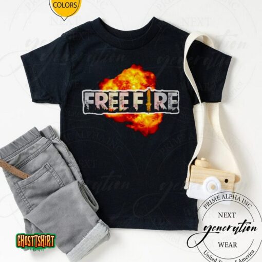 Fire Logo Graphic Garena Free Fire Unisex T-Shirt