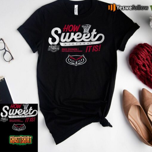 Florida Atlantic Mens Basketball Sweet Sixteen Unisex T-Shirt