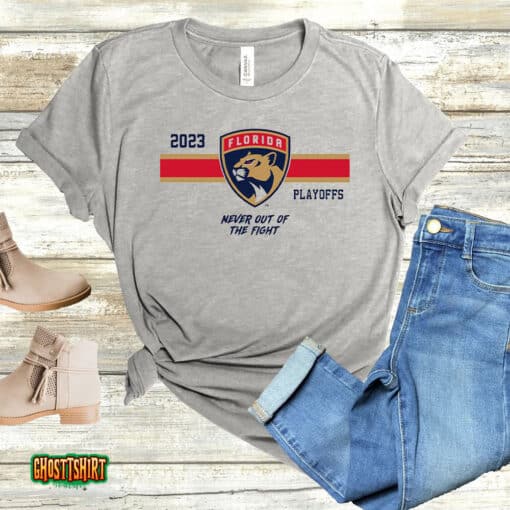 Florida Panthers 2023 Stanley Cup Playoff Away Crest Unisex T-Shirt