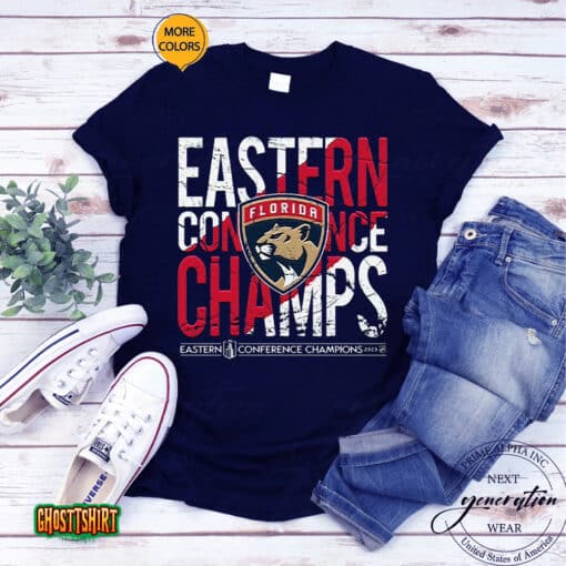 Florida Panthers Fanatics Branded 2023 Eastern Conference Champions Unisex T-Shirt