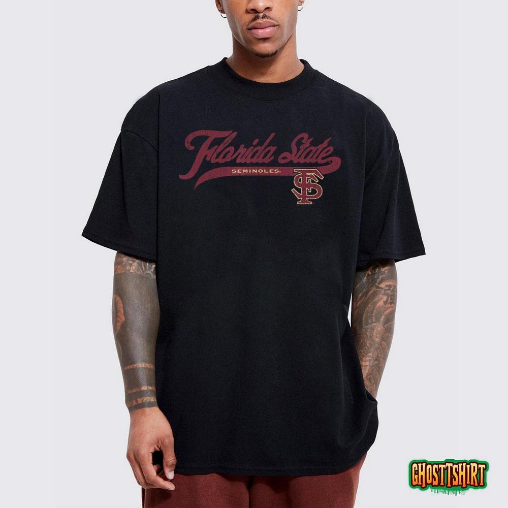 Florida State Seminoles Vintage Cursive T-Shirt