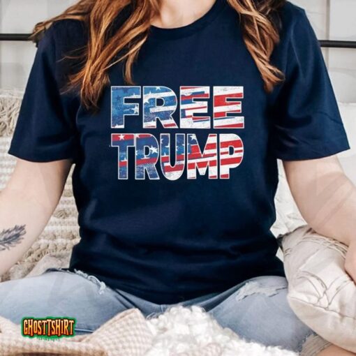 Free Donald Trump 2023 Unisex T-Shirt