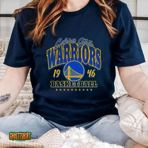 Golden State Warriors Sportiqe Women’s Origins Ashlyn Unisex T-Shirt