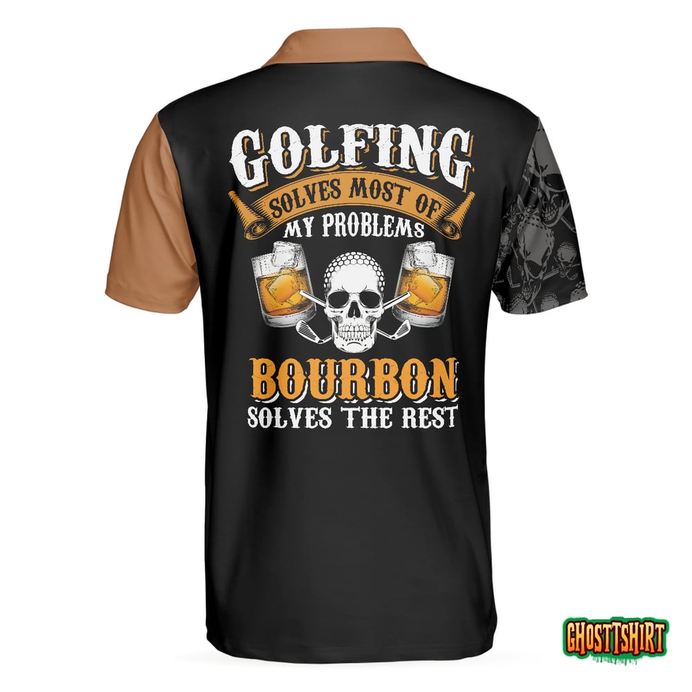 Golf Bourbon Polo Shirt