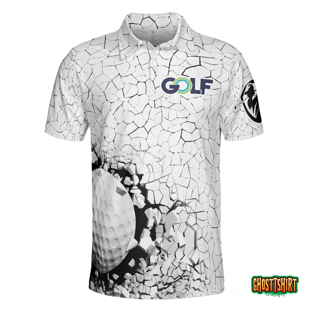 Golf Breaker Unique Design Golf Polo Shirt