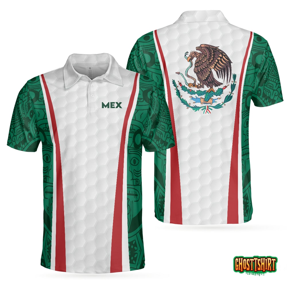 Golf Mexico Retro Polo Shirt