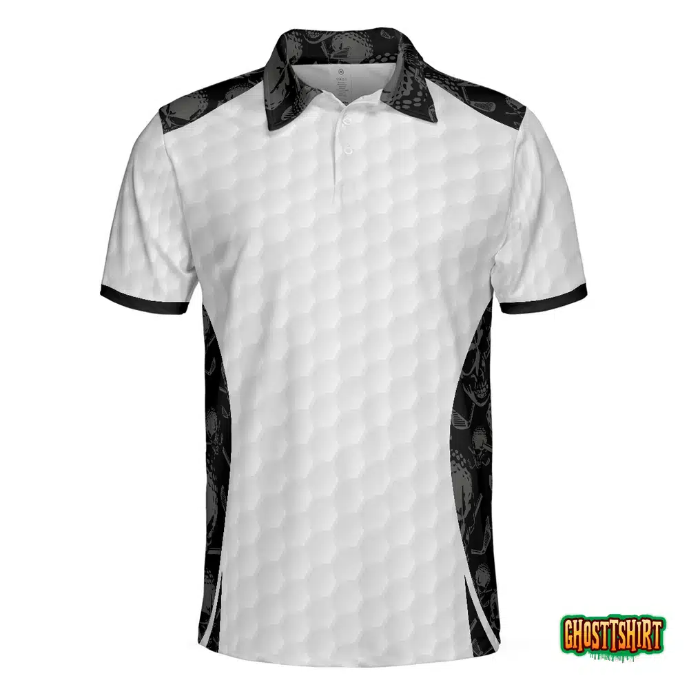 Grip It Rip It Sip It Golf White Polo Shirt