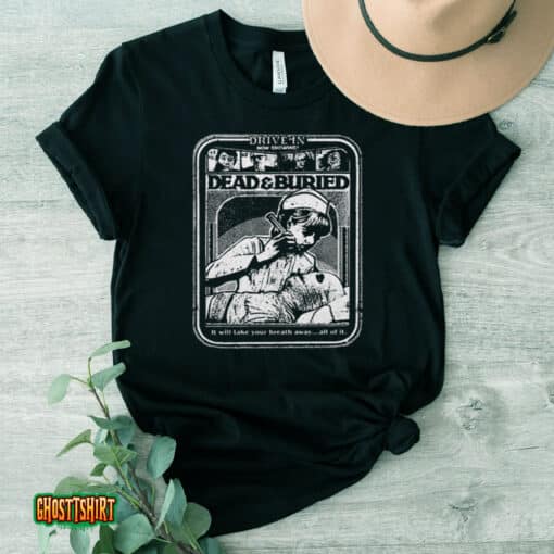 Gutter Garbs Merch Dead And Buried Drive In Ad Unisex T-Shirt