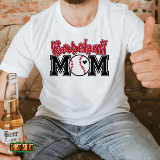 Happy Mothers Day Baseball Mom Unisex T-Shirt