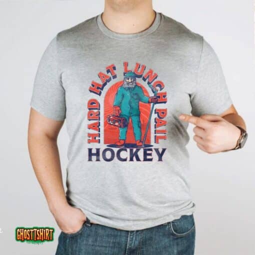 Hard Hat Lunch Pail Hockey Unisex T-Shirt