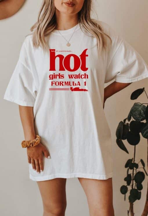Hot Girls Watch Formula 1 F1 Race Wife Sweatshirt