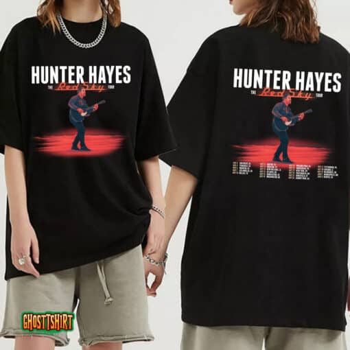 Hunter Hayes The Red Sky Tour 2023 Shirt